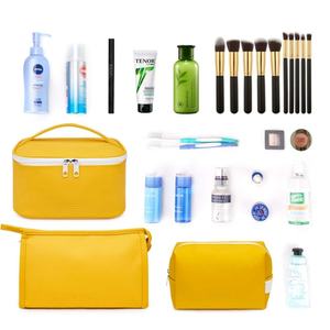 High Quality Lightweight Custom Plain <b>Brush</b> Zipper Travel Nylon <b>Makeup</b> Pouch Portable Cosmetic Make up <b>case</b> Bag for Ladies - Product Image 5