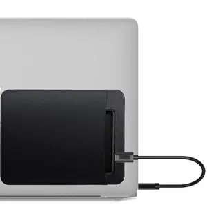 Custodia adesiva universale elastica per cellulare custodia Stick-On per Computer portatile custodia posteriore per Mouse tascabile per Mouse Wireless
