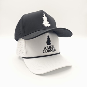 Casquette de golf 5 panneaux personnalisée avec logo en silicone, style vintage, faible MOQ, OEM, tissu haute densité, équipement sportif durable - Product Image 3