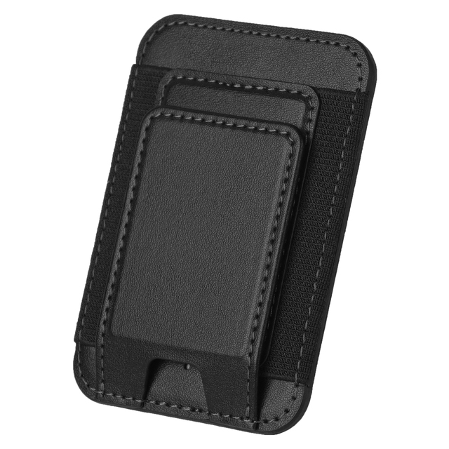 Find My Magnetic Card Holder with Magnetic Wireless Charging Function PU Leather magsafe Card Bag Magnetic Cell Phone Wallet