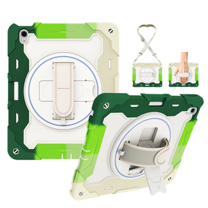 Bán Hàng Tốt Nhất Trẻ Em Máy Tính Bảng Bìa Cho <span class=keywords><strong>Ipad</strong></span> A16 11 2025 10 10.9 2022 Nhiệm Vụ Nặng Nề Silicon Bảo Vệ Nhân Phẩm Trường Hợp Xoay Chân Đế - Product Image 1