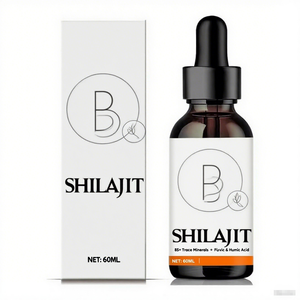 Etiqueta privada Bienvenido Shilajit orgánico Gota líquida Ácido fúlvico natural 85 Minerales traza <span class=keywords><strong>Magnesio</strong></span> <span class=keywords><strong>Zinc</strong></span> y más - Product Image 1