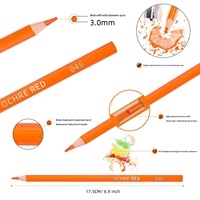 Crayons de couleur à base d'huile 48/72/120 couleurs - Ensemble de dessin artistique pour étudiants, fournitures scolaires vibrantes, vente en gros