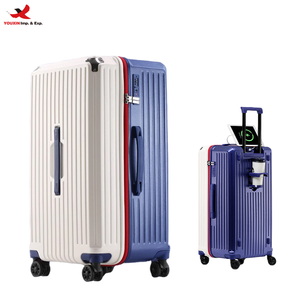 Multifunctional Student <b>Suitcase</b> Anti-Fall Technology Waterproof Luggage Trolley Case Thickened Polyester RTS Bulk Mixed Order - Product Image 1