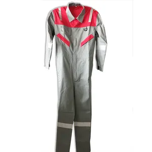 Cotton Fireproof Anti-Static Acid and alkali proof Safety Coverall