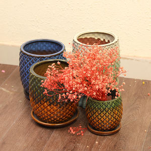 Jardinières d'extérieur, nouveau design, acceptent les commandes personnalisées, jardinières en céramique pour l'intérieur et l'extérieur, décoration <span class=keywords><strong>de</strong></span> la maison et du jardin - Product Image 6