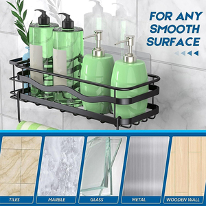 Meilleur panier de douche suspendu pour salle de bain, support mural pour savon, organisateur de salle de bain, panier de douche - Product Image 4