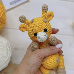 2024 <span class=keywords><strong>Fenn</strong></span> Crochet Magic Zoo Peluche Amigurumi Animaux Crochet Girafe Crochet Girafe Poupées - Product Image 3