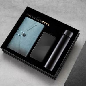 Journal personnalisé vintage A5 PU cuir carnet de notes journal d'entreprise coffret cadeau d'affaires avec logo - Product Image 5