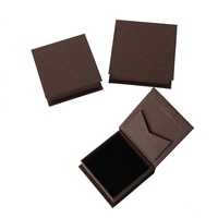Boîte d'emballage magnétique personnalisée pour bijoux, style livre, motif uni, origine Yiwu, pour boucles d'oreilles, accessoires, colliers, boîtes cadeaux