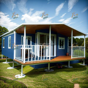 יוקרה 2-3 חדרי שינה פרפגי בית מיכל להרחבה מודולרי נייד עיצוב מתקפל מודולרי מלונות או בית מגורים נייד - Product Image 2