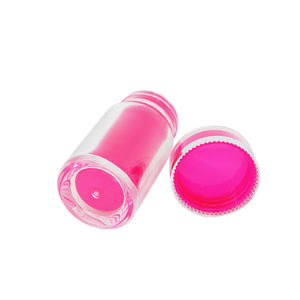 45ml PS Double Wall Sealed Portable Freeze-Dried Powder Peptide <b>Pink</b> Plastic <b>Bottle</b> - Product Image 5