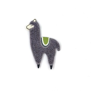 Écusson en alpaga brodé à coudre pour uniformes scolaires - Product Image 2