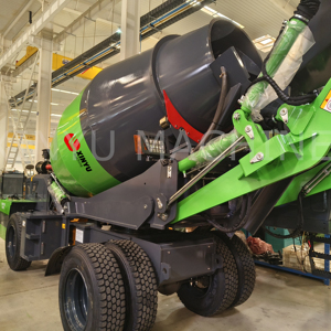 Camion malaxeur à béton autochargeur Xinyu avec système hydraulique importé, garantie 1 an, vente chaude, utilisation en construction - Product Image 1