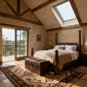 Diseño <span class=keywords><strong>de</strong></span> Casa Estilo Cabaña <span class=keywords><strong>de</strong></span> Montaña con Chimenea <span class=keywords><strong>de</strong></span> <span class=keywords><strong>Piedra</strong></span> y Techos a Dos Aguas - Product Image 5