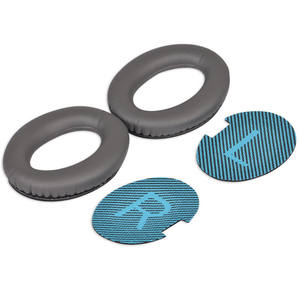 Coussinets d'oreille en cuir de haute qualité pour remplacement de protéines pour <span class=keywords><strong>Bose</strong></span> QuietComfort 15 QC15 QC25 QC 35 QC 2 AE2 - Product Image 3