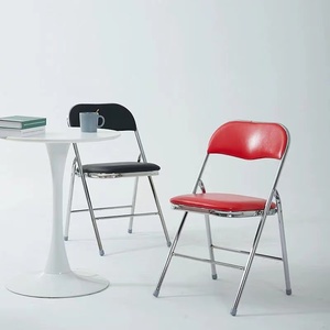 4.49 $ Promotion Offre Spéciale mobilier de bureau pour réunion en plein air événements PVC bon marché <span class=keywords><strong>chaise</strong></span> pliante d'hôtel - Product Image 2