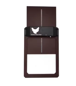 Solar Automatic Chicken Coop Door 4-in-1 <b>Light</b> Sensor Remote <b>Timer</b> Manual Quiet Safety Rolling Shutter Hen House Gate - Product Image 2
