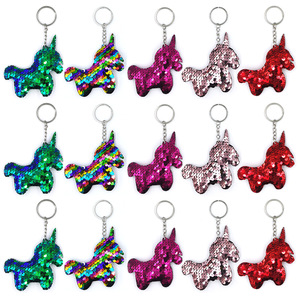 <span class=keywords><strong>Licorne</strong></span> Party Favors Clé Pour Enfants Goodie Sacs Enfants Filles Party Favors Sac À Dos <span class=keywords><strong>Licorne</strong></span> Sirène Porte-clés Cadeaux De Fête D'anniversaire - Product Image 2