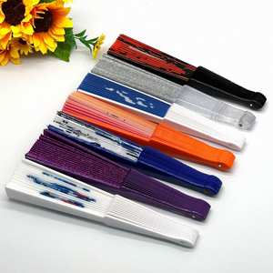 Abanico de Mano Plegable de Plástico PP con Logotipo Personalizado, Abanico Brillante para Fiestas, Festivales, Bodas y Decoración - Product Image 2