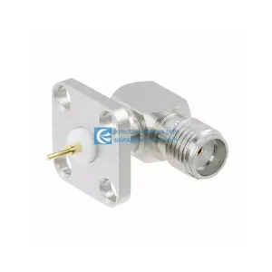 PCB Connectors Supplier HRM-310S(40) SMA Connector Receptacle Female Socket 50 Ohms Panel Mount Right Angle Solder HRM-310S