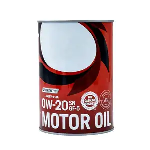 Produsen grosir Toyota OW20 pelumas Motor sintetik SAE 1L Drum besi Engnie pelumas minyak kualitas tinggi