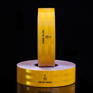 Nastro riflettente riflettente adesivo di sicurezza riflettente rosso nastro riflettente personalizzato - Product Image 4