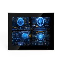 Monitor Táctil Capacitivo de 10.4\" y 12.1\" con Sistema de PC Integrado, Componentes de Grado Industrial para Máquinas Expendedoras