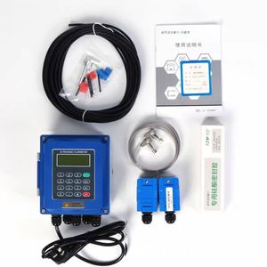 Digitale Ultrasone Debietmeter Watermeetstroommeter Muurbevestiging - Product Image 4