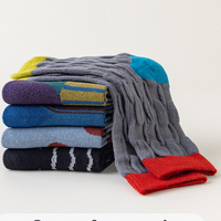 Chaussettes en coton jacquard personnalisées, imprimées et brodées, avec votre propre motif, pour adultes et jeunes, avec logo