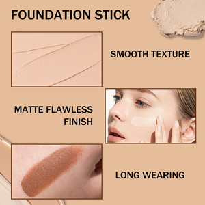 Logo personnalisé en gros <span class=keywords><strong>de</strong></span> haute qualité visage bâton correcteur fond <span class=keywords><strong>de</strong></span> teint crème meilleure finition naturelle marque privée fond <span class=keywords><strong>de</strong></span> teint - Product Image 4