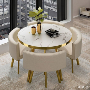 Combinación <span class=keywords><strong>de</strong></span> silla <span class=keywords><strong>de</strong></span> <span class=keywords><strong>comedor</strong></span> moderna Negociación simple Ocio Mesa <span class=keywords><strong>de</strong></span> <span class=keywords><strong>comedor</strong></span> pequeña <span class=keywords><strong>para</strong></span> ventas Venta <span class=keywords><strong>de</strong></span> tiendas departamentales - Product Image 5