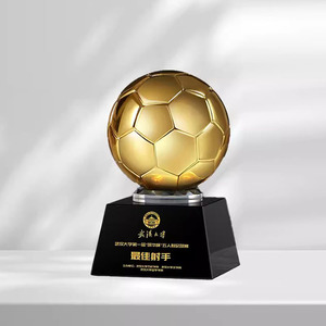 ถ้วยคริสตัลรูปรองเท้าบูตสีทองสั่งทำของที่ระลึกสุดสร้างสรรค์ - Product Image 5