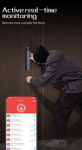 Totalmente automático 3D Face ID huella digital videollamada código clave Tuya Wifi aplicación tarjeta S940Max cerradura de puerta inteligente para apartamento en casa - Product Image 3