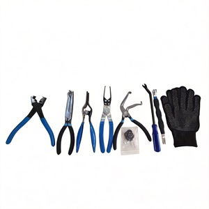 Plowing Automotive Wiring Tool Set High Carbon Steel Pliers Cutters Soft Case <b>Car</b> <b>Repair</b> Tools - Product Image 3