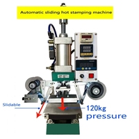 Machine de marquage à chaud professionnelle 10x13cm pour logo en cuir doré, estampage à chaud, impression par estampage à chaud