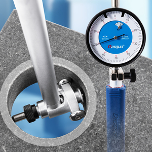 Dasqua chính xác 50-160mm alexometer quay số khoan đo với hoán đổi cho nhau đe cho sâu động cơ lỗ xi lanh đo lường - Product Image 6