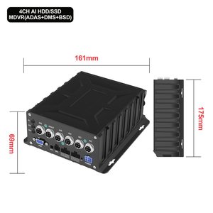 Enregistreur de conduite 4G 5G 4CH avec carte SD MDVR 1080P, alerte de sécurité BSD, suivi de flotte pour camions et bus - Product Image 5