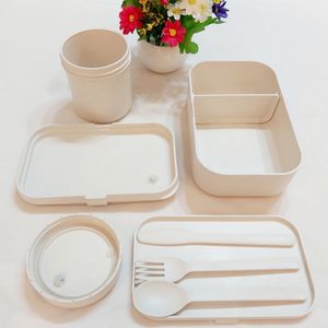 "Cấp thực phẩm sợi tre Salad Ăn Trưa bin ly với màu sắc tùy chỉnh & thiết kế chống rò rỉ" - Product Image 4