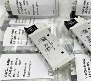 โซลินอยด์วาล์ว Vuvg-l18-m52-rt-g14-1r8l ของแท้ใหม่เอี่ยม 8031531 แบบ 5/2 ทาง โมโนสเตเบิล G1/4 24V DC - Product Image 4