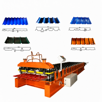 Machine de formage à froid haute performance pour toitures métalliques, profilage monocouche pour panneaux agricoles, tuiles à nervures Max Rib, vente chaude aux États-Unis