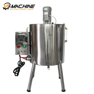 Factory direct sale high quality 15L customized cream lipstick mix machine paste liquid mixing tank