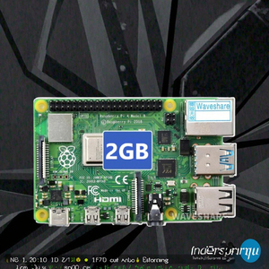 2GB RAM <strong>Raspberry</strong> <strong>Pi</strong> 4B Development Board with <strong>Linux</strong> OS and Type C/USB Interface for DIY Projects and PCBA Kits - Product Image 4