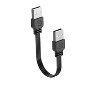 Cable DE DATOS USB de codo en ángulo doble de perfil bajo Cable plano Delgado FPV FPC Cable FPV FPC Ribbon Cable USB