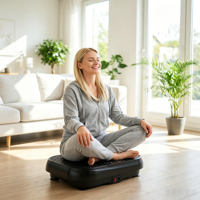 Nowcozy Factory Direct Genuine Mini Vibration Plate PC Material 100kg Max Load Standing Body Shaping Fitness Machine