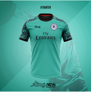 Maillots et hauts de football personnalisés de la dernière saison, respirants et à séchage rapide, 100 % polyester - Product Image 4