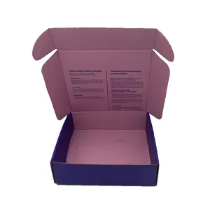 Cajas china de correo personalizadas carton kraft embalaje carton para ropa papel regalos por mayor