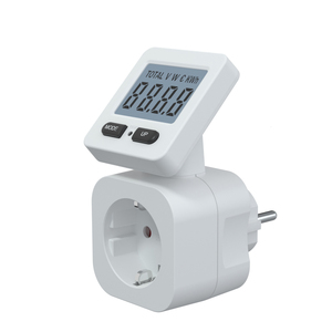 Enchufe Medidor de Energía Inteligente con Pantalla LCD de 16A, Medidor de Energía Eléctrica <span class=keywords><strong>Digital</strong></span> Inteligente con Enchufe Europeo - Product Image 2