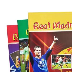 Papeterie populaire Football Star Cover Impression Cahiers d'exercices personnalisés - Product Image 1