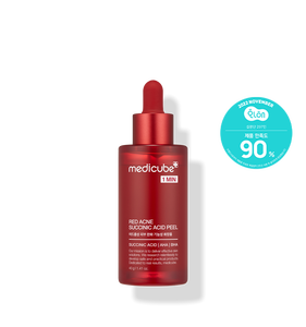 Exfoliante coreano para el acné con ácido succínico Medicube Red Acne, exfolia la piel muerta, desobstruye los poros, controla la sebo y calma la piel. - Product Image 2